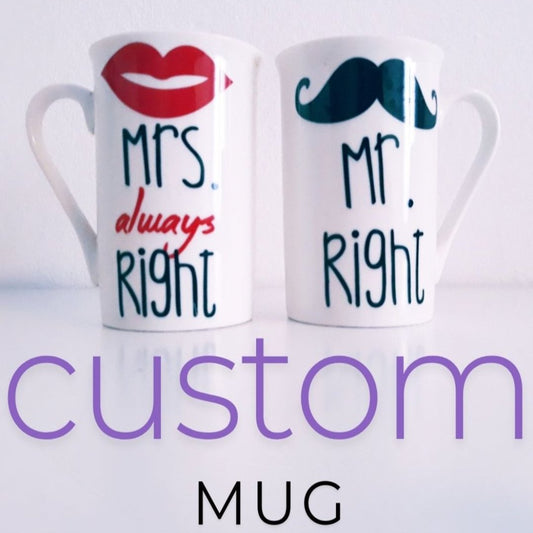 Personalized Ceramic Coffee Mug